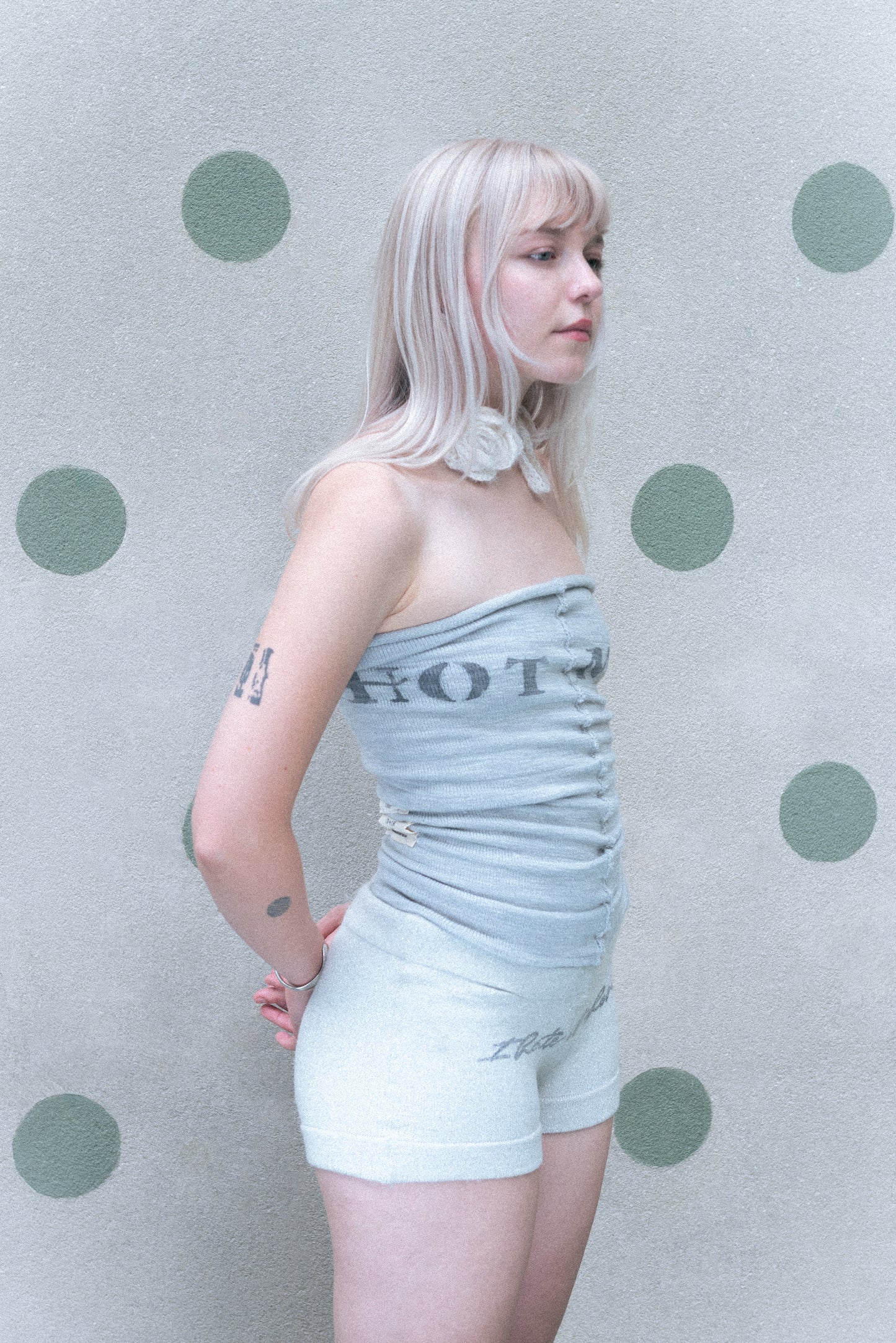 HOT MESS TOP - DENIM