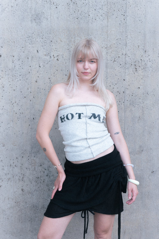 HOT MESS TOP - STONE